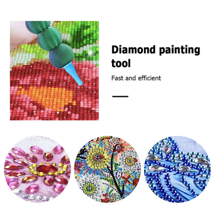 Diamond Painting Pen Diamond Art Pen 5D Diamond Painting Tools (Blue Green)