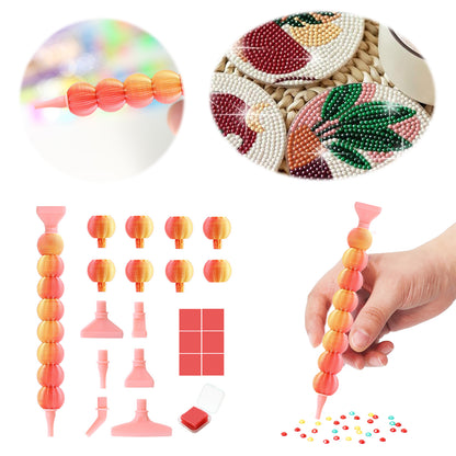 Diamond Painting Pen Diamond Art Pen 5D Diamond Painting Tools (Gold Red)