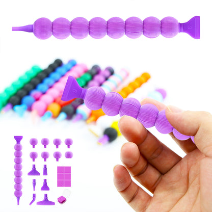 Diamond Painting Pen Diamond Art Pen 5D DIY Diamond Painting Tools (Purple)