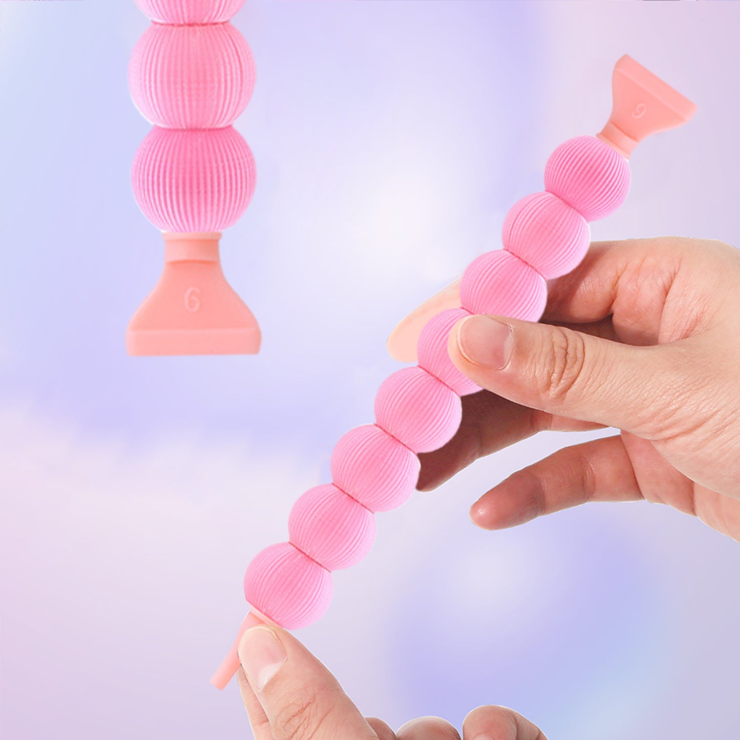 Diamond Painting Pen Diamond Art Pen 5D DIY Diamond Painting Tools (Pink)