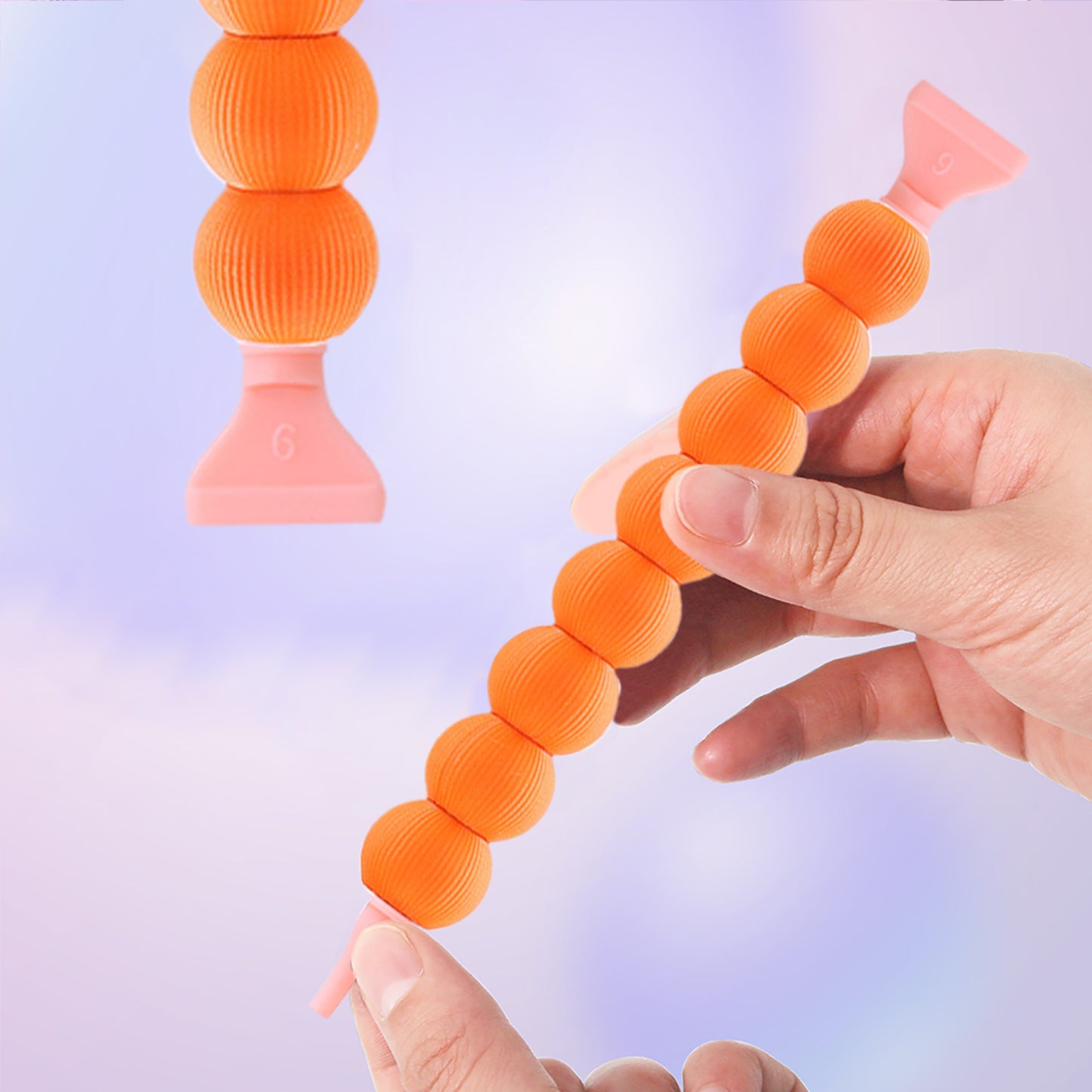 Diamond Painting Pen Diamond Art Pen 5D DIY Diamond Painting Tools (Orange)