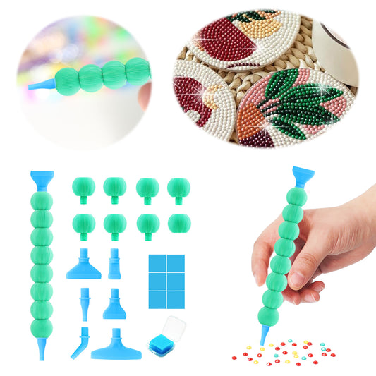 Diamond Painting Pen Diamond Art Pen 5D DIY Diamond Painting Tools (Green)