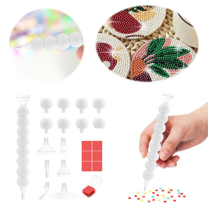 Diamond Painting Pen Diamond Art Pen 5D DIY Diamond Painting Tools (White)