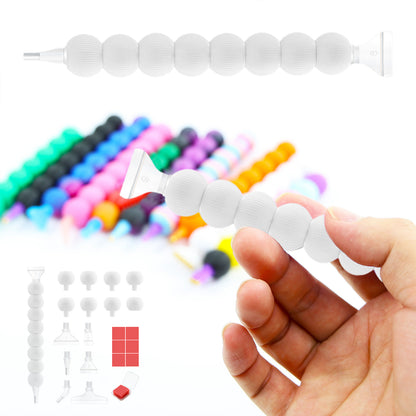 Diamond Painting Pen Diamond Art Pen 5D DIY Diamond Painting Tools (White)