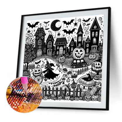 Halloween - Full Round Drill Diamond Painting 40*40CM
