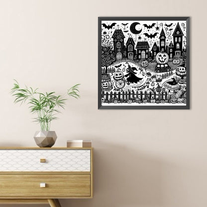 Halloween - Full Round Drill Diamond Painting 40*40CM