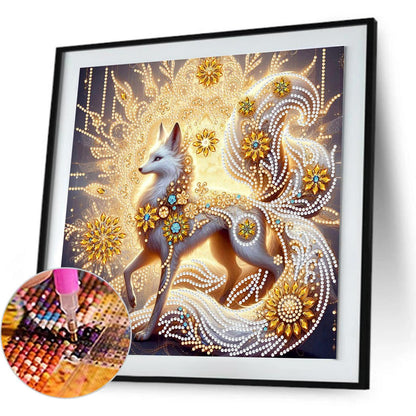 Glamour Fox - Special Shaped Drill Diamond Painting 30*30CM
