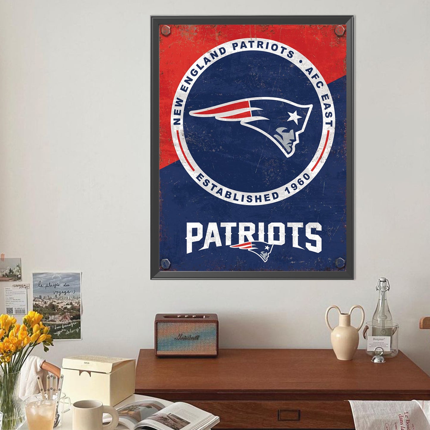 Patriots - Full Round Drill Diamond Painting 40*50CM