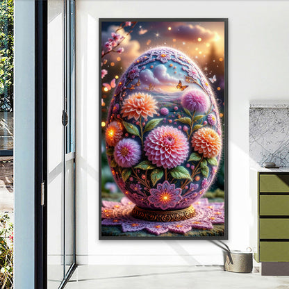 Flower - Full Round Drill Diamond Painting 40*70CM