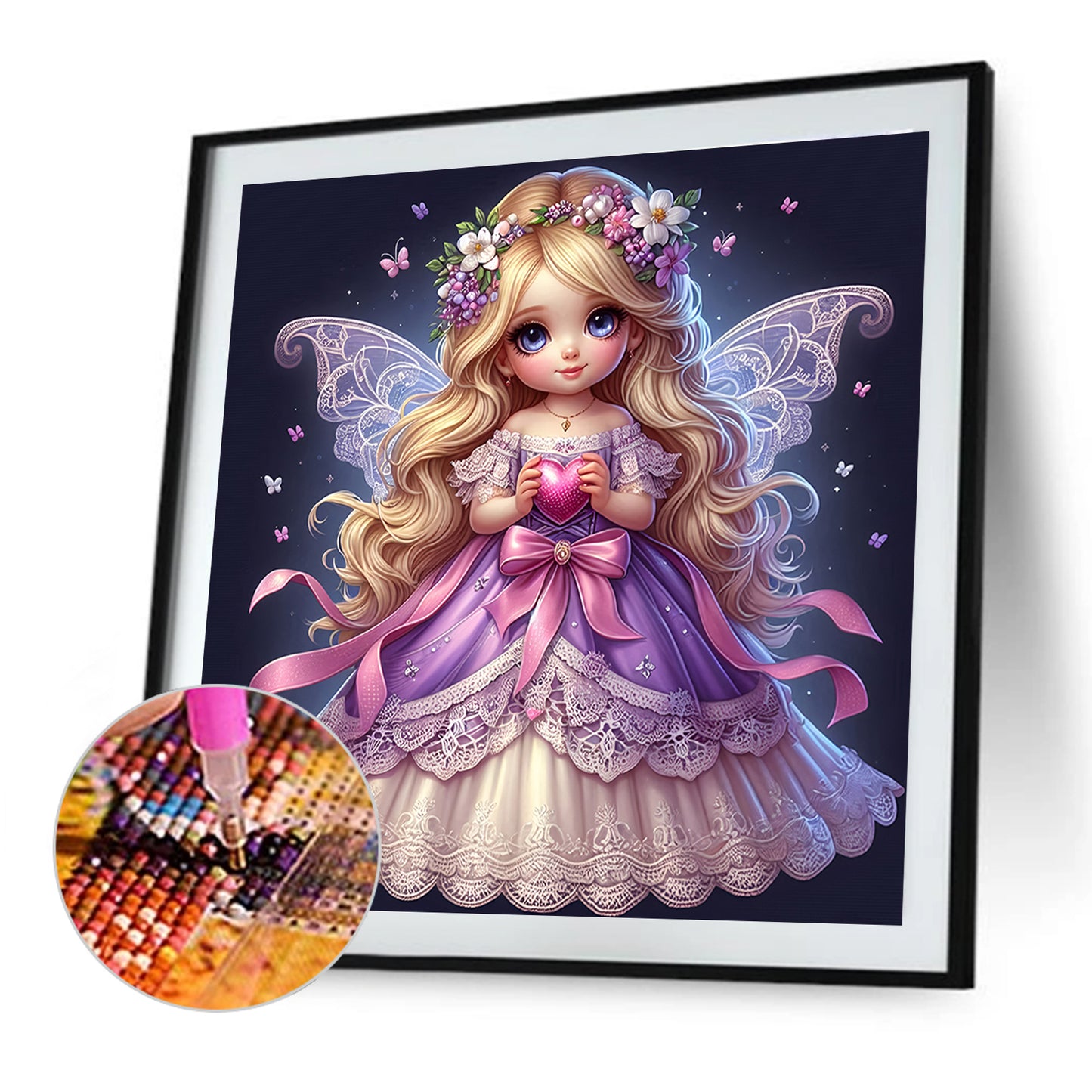 Elf Girl - Full Round Drill Diamond Painting 40*40CM
