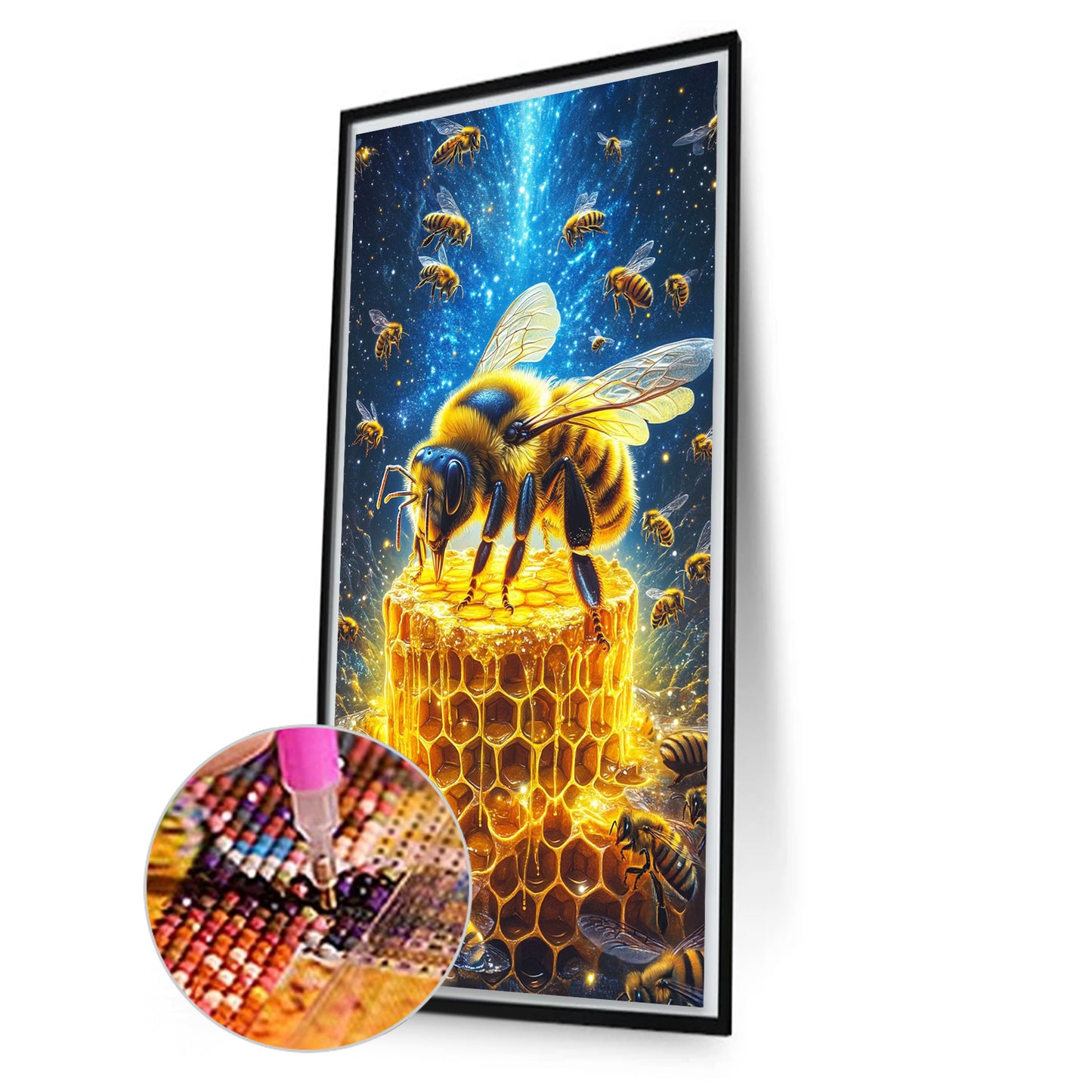 Bee - Full Round Drill Diamond Painting 40*70CM