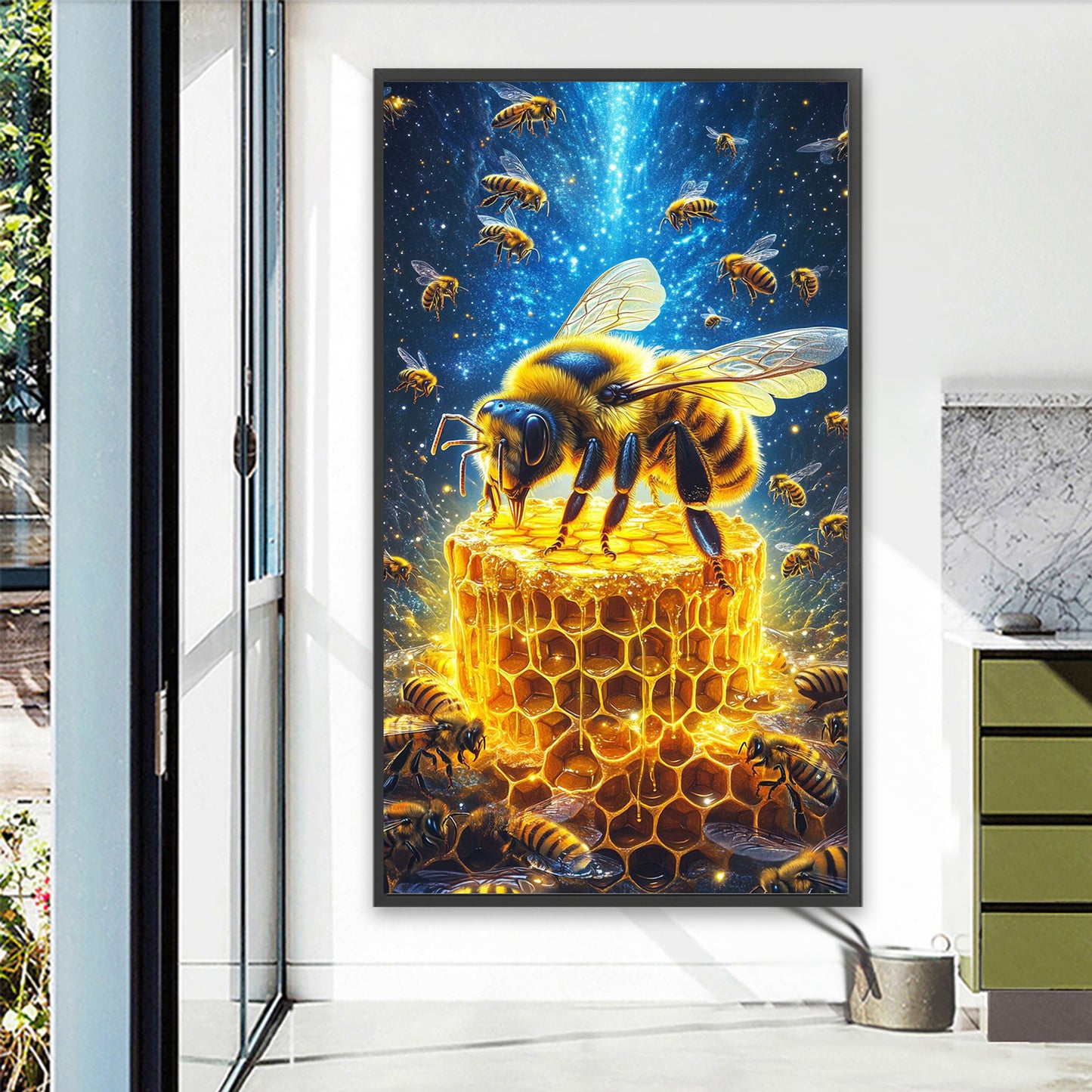 Bee - Full Round Drill Diamond Painting 40*70CM