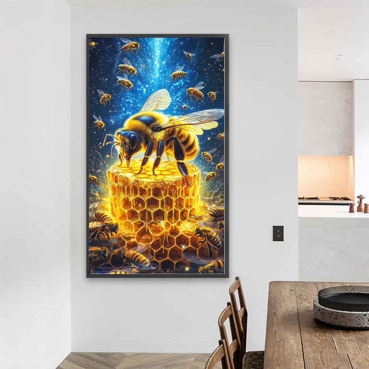 Bee - Full Round Drill Diamond Painting 40*70CM