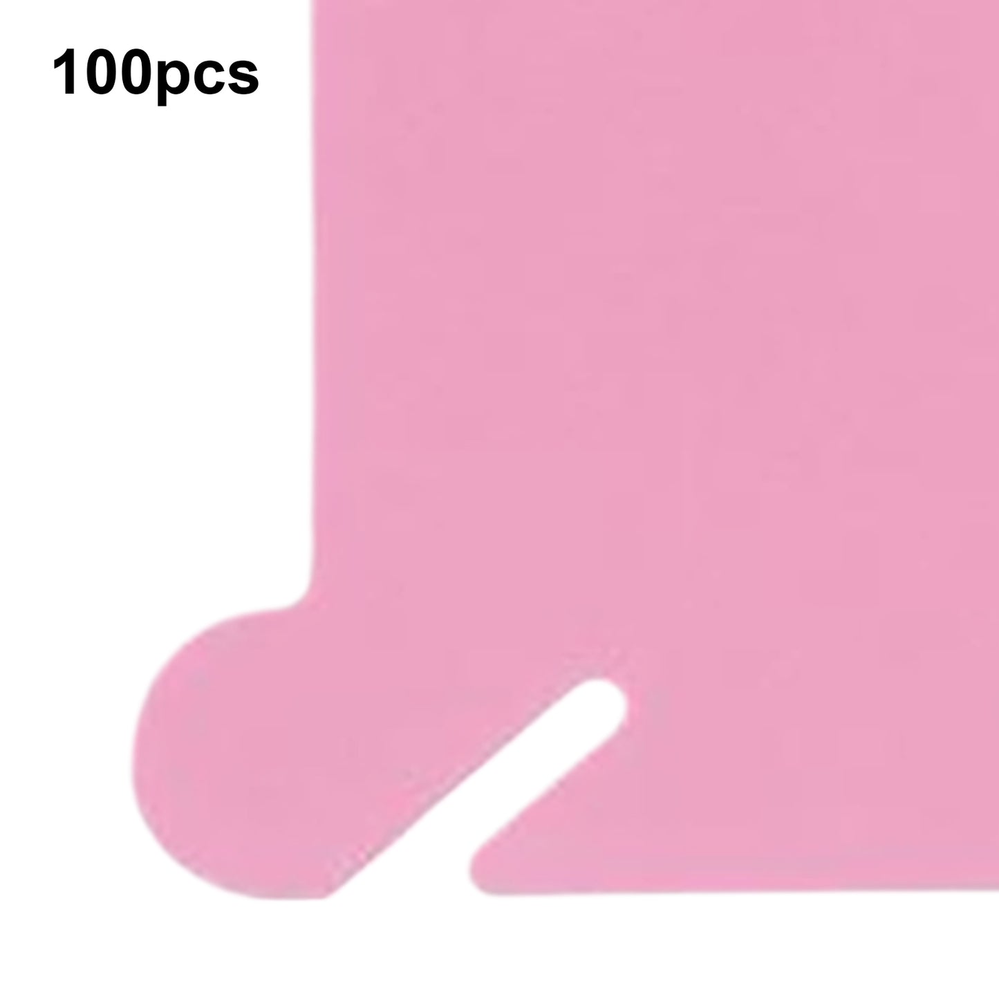 100 PCS Embroidery Floss Bobbins Plastic Embroidery Thread Cards (Random)