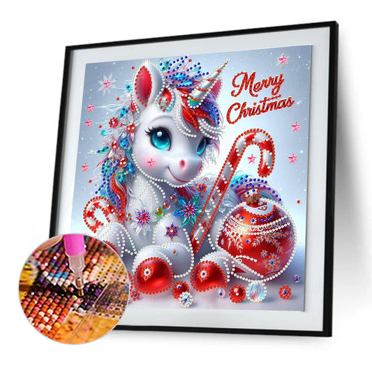 Unicorn - Special Shaped Drill Diamond Painting 30*30CM
