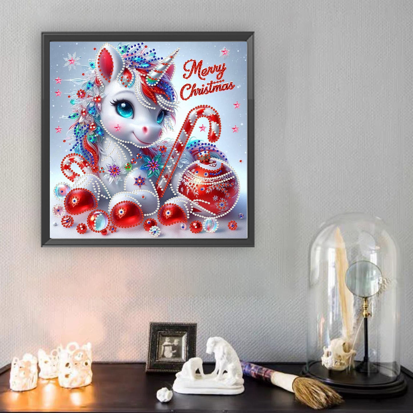 Unicorn - Special Shaped Drill Diamond Painting 30*30CM
