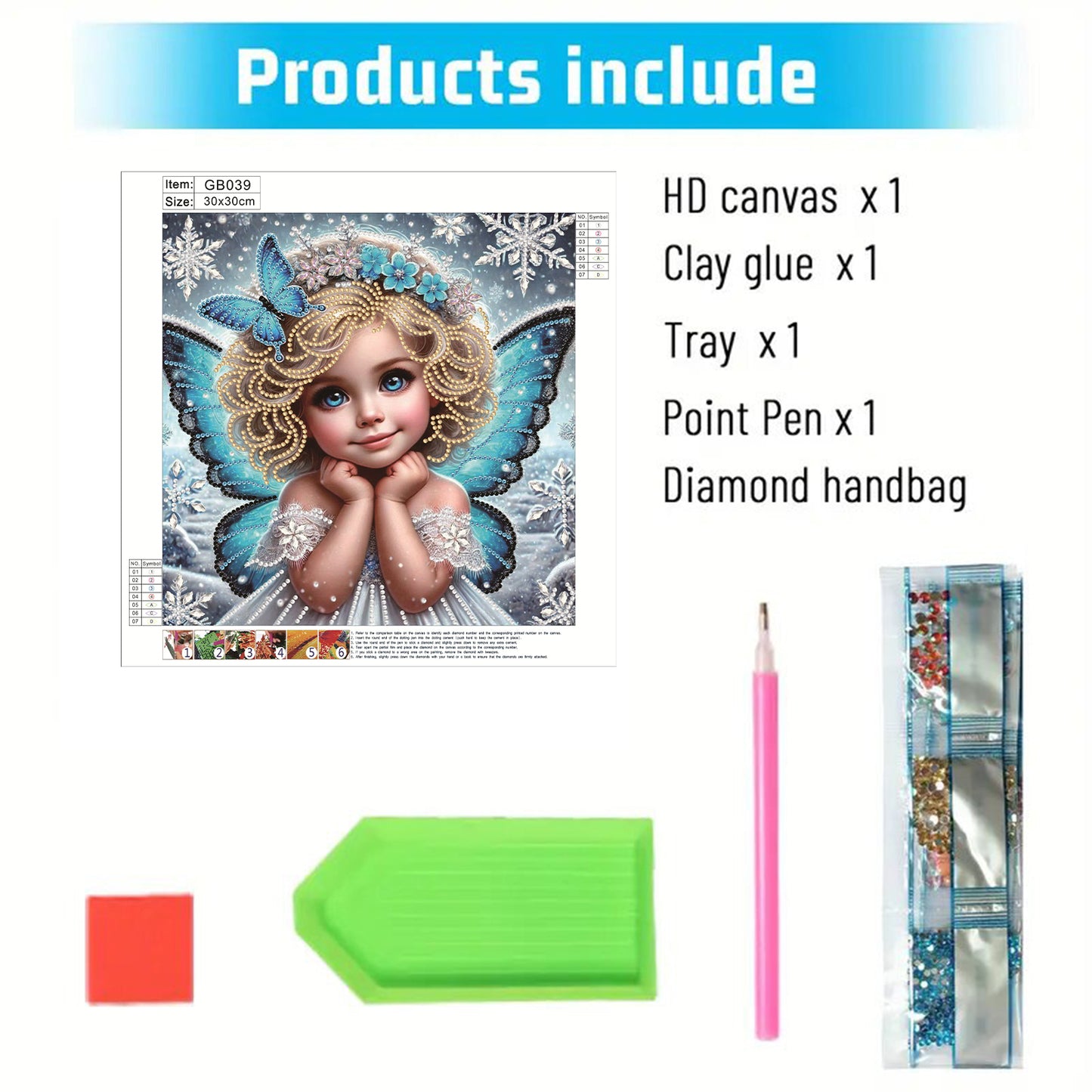 Elf Girl - Special Shaped Drill Diamond Painting 30*30CM