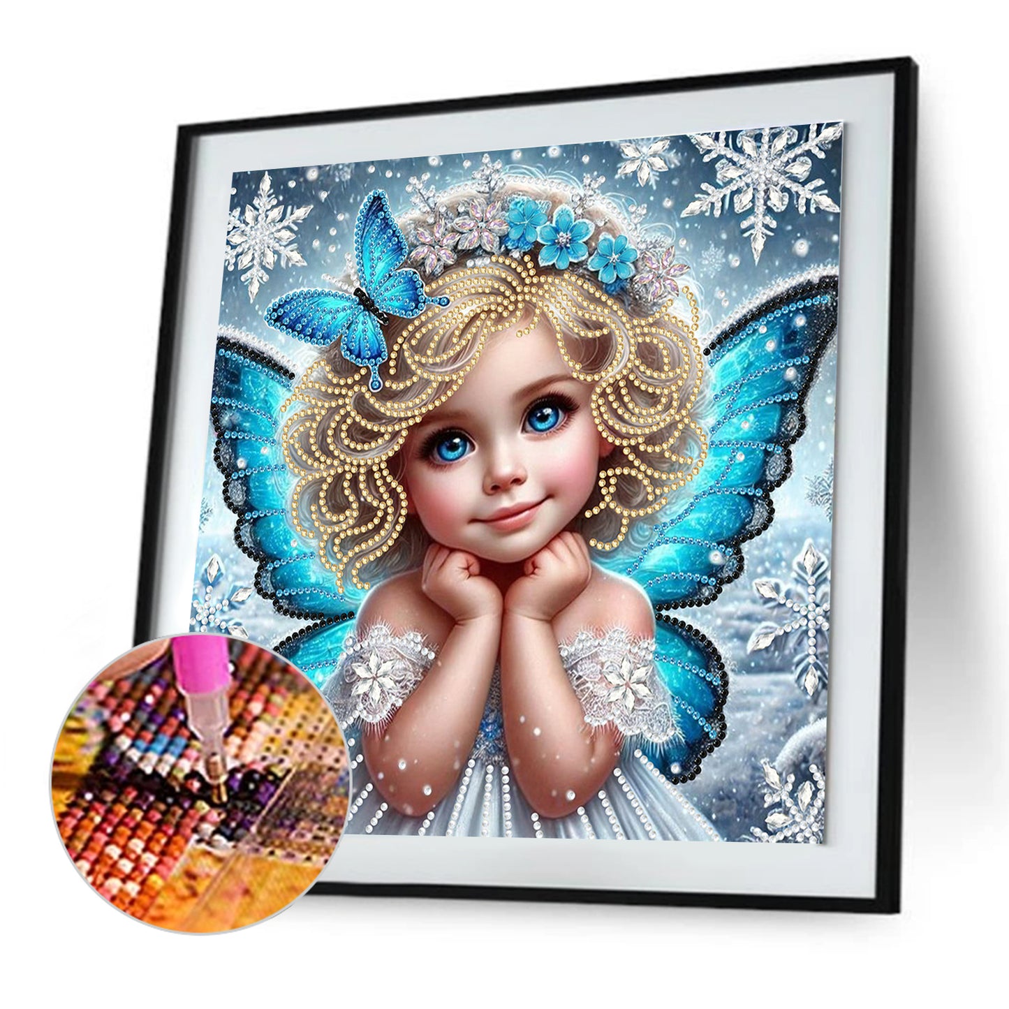 Elf Girl - Special Shaped Drill Diamond Painting 30*30CM