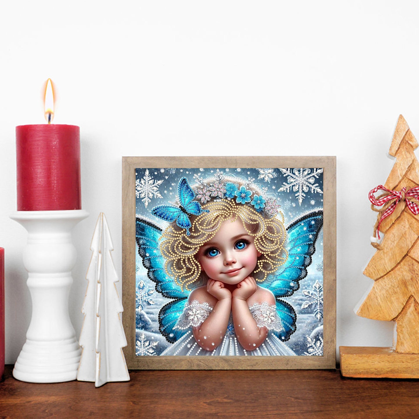 Elf Girl - Special Shaped Drill Diamond Painting 30*30CM