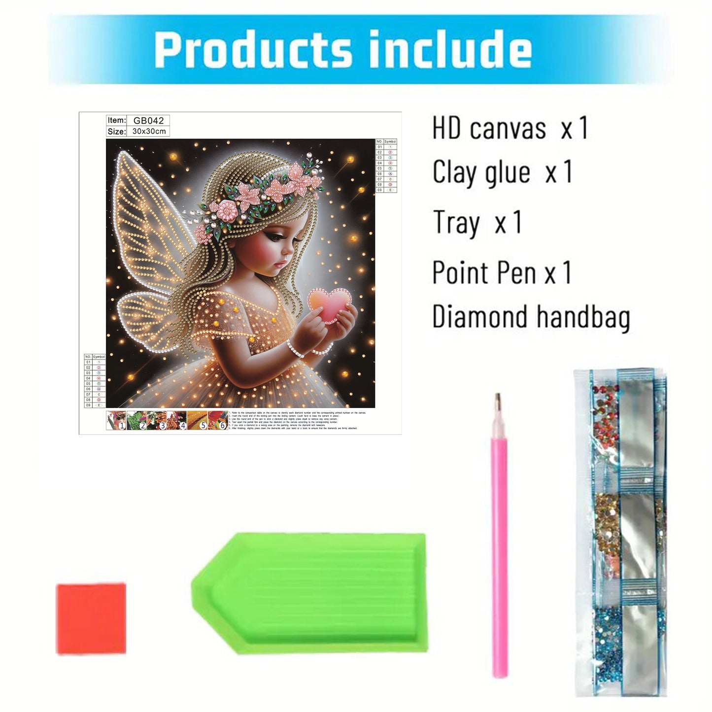 Elf Girl - Special Shaped Drill Diamond Painting 30*30CM