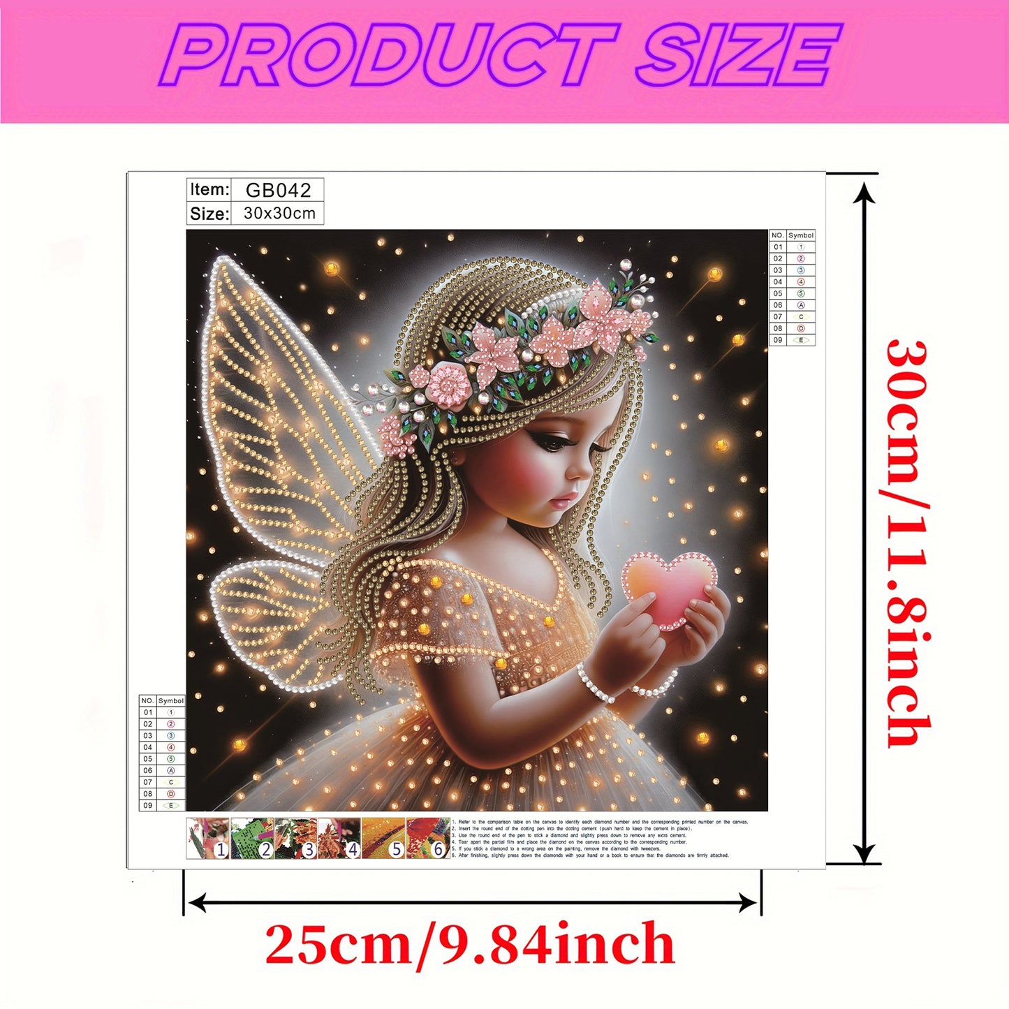 Elf Girl - Special Shaped Drill Diamond Painting 30*30CM