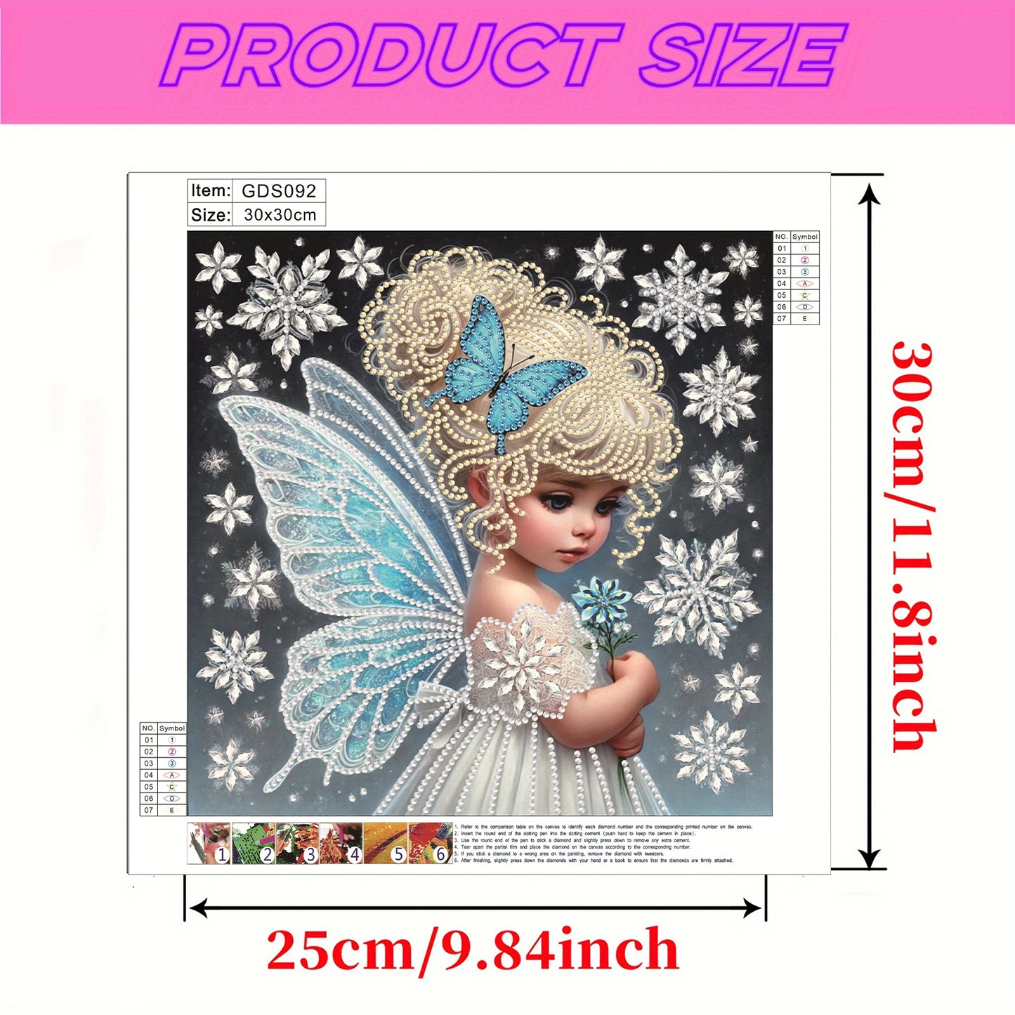Elf Girl - Special Shaped Drill Diamond Painting 30*30CM