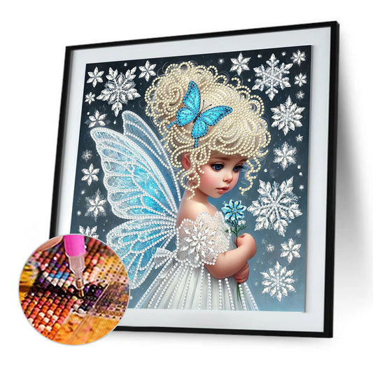 Elf Girl - Special Shaped Drill Diamond Painting 30*30CM