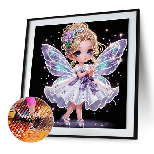 Elf Girl - Special Shaped Drill Diamond Painting 30*30CM