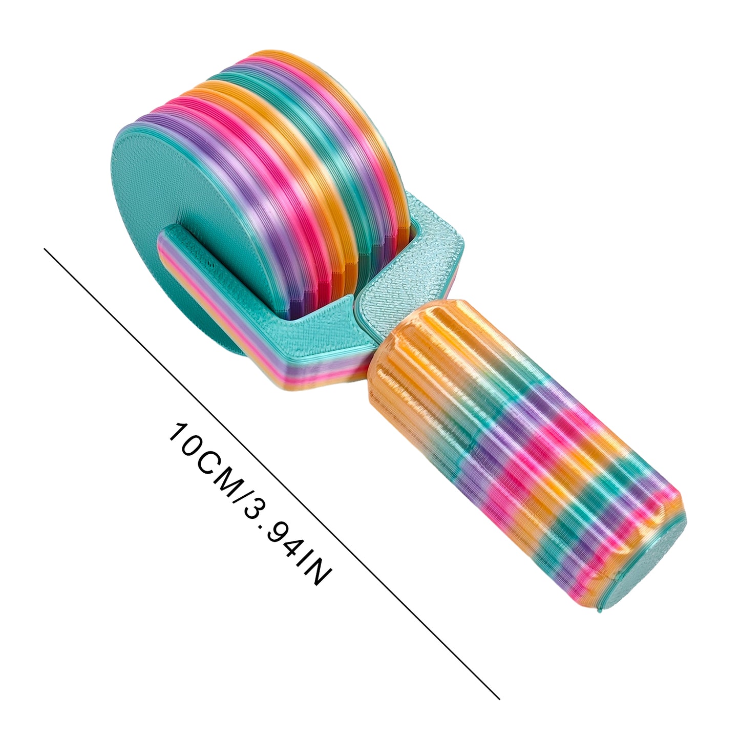 2Pcs Diamond Painting Roller DIY Diamond Painting Tools (Candy Color Tricolor)