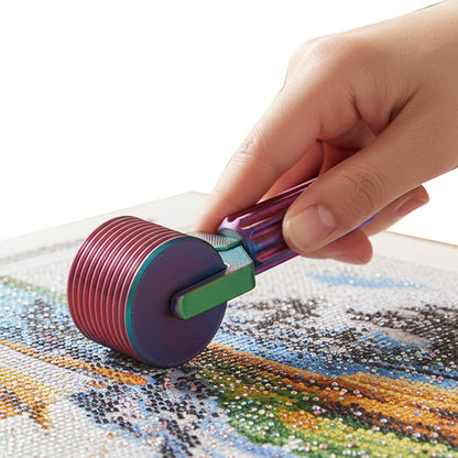 2Pcs Diamond Painting Roller DIY Diamond Painting Tools (Candy Color Red Green)