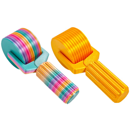 2Pcs Diamond Painting Roller DIY Diamond Painting Tools (Candy Color Gold)