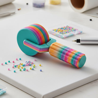 2Pcs Diamond Painting Roller DIY Diamond Painting Tools (Candy Color Gold)