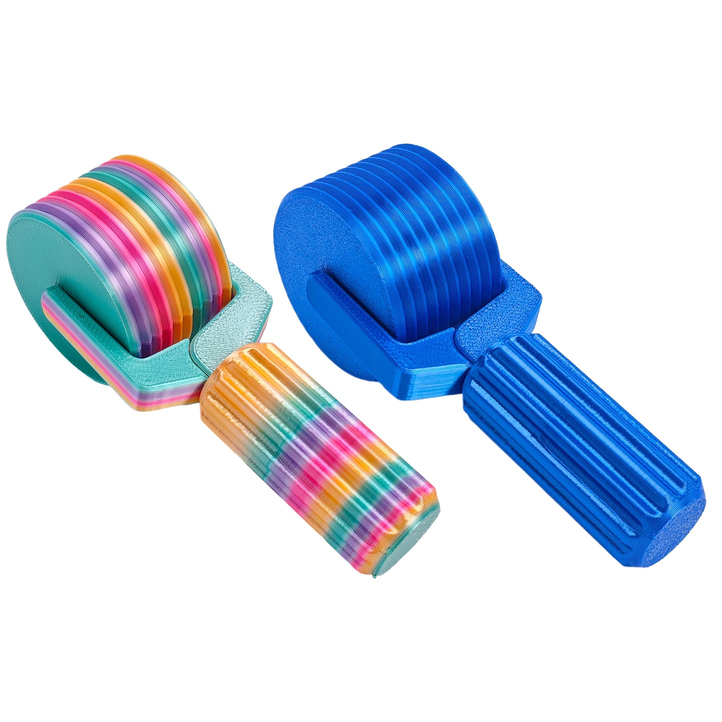 2Pcs Diamond Painting Roller DIY Diamond Painting Tools (Candy Color Blue)