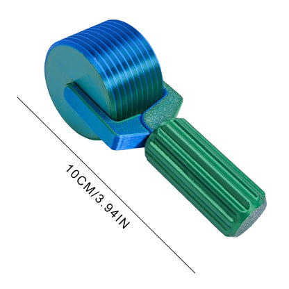 2Pcs Diamond Painting Roller DIY Diamond Painting Tools (Candy Color Blue Green)