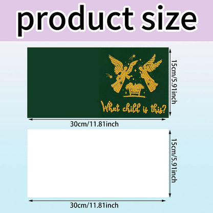 6PCS Faith Theme DIY Diamond Painting Greeting Card Set with Envelope for Gift