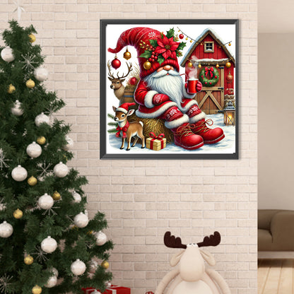 Christmas Goblin Farm - Full Round Drill Diamond Painting 40*40CM