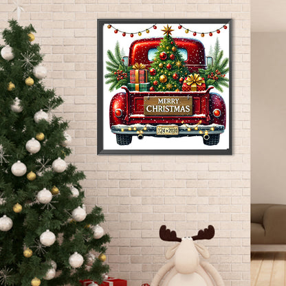 Christmas Carts - Full Round Drill Diamond Painting 40*40CM