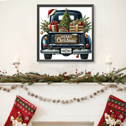 Christmas Carts - Full Round Drill Diamond Painting 40*40CM