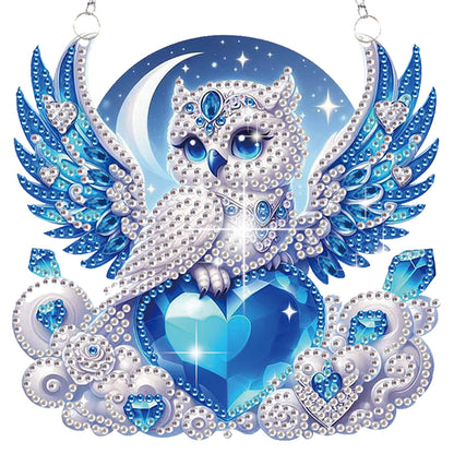 4pcs Animals DIY 2D Flat Special Shaped Diamond Painting Kits Pendant Home Decor