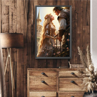 Rapunzel - Full Round Drill Diamond Painting 40*60CM