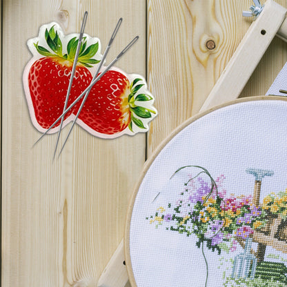 Fruit Magnetic Acrylic Needle Minder for Cross Stitch Embroidery Sewing Needle