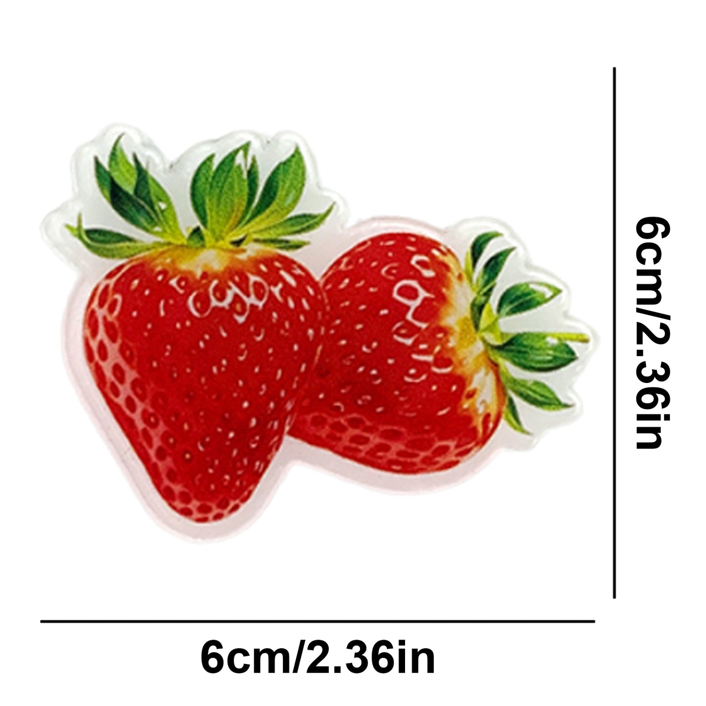Fruit Magnetic Acrylic Needle Minder for Cross Stitch Embroidery Sewing Needle