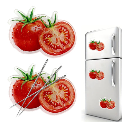 Fruit Magnetic Acrylic Needle Minder for Cross Stitch Embroidery Sewing Needle