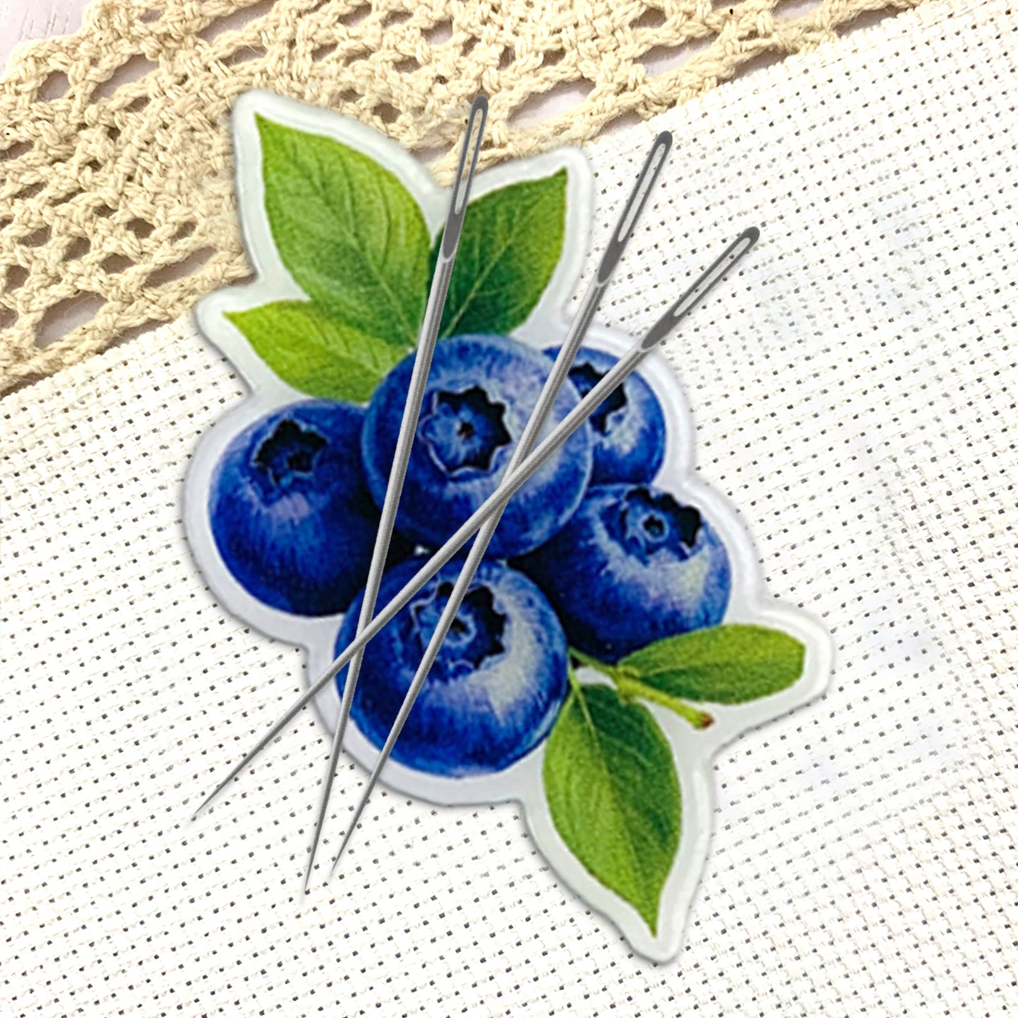 Fruit Magnetic Acrylic Needle Minder for Cross Stitch Embroidery Sewing Needle
