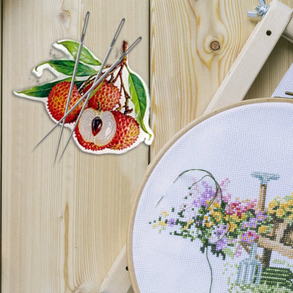 Fruit Magnetic Acrylic Needle Minder for Cross Stitch Embroidery Sewing Needle