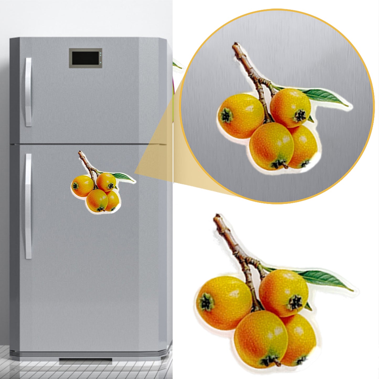 Fruit Magnetic Acrylic Needle Minder for Cross Stitch Embroidery Sewing Needle