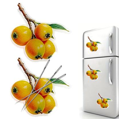 Fruit Magnetic Acrylic Needle Minder for Cross Stitch Embroidery Sewing Needle