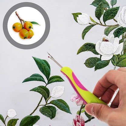 Fruit Magnetic Acrylic Needle Minder for Cross Stitch Embroidery Sewing Needle