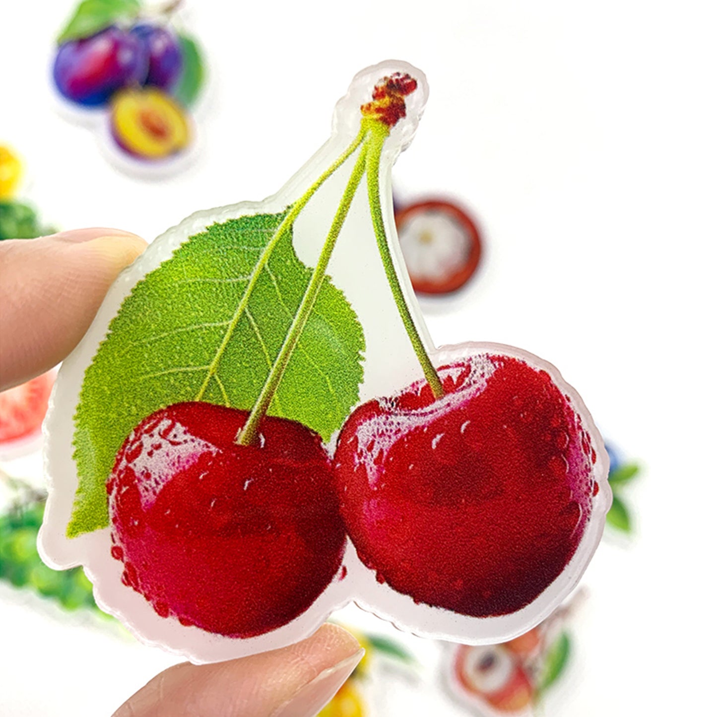 Fruit Magnetic Acrylic Needle Minder for Cross Stitch Embroidery Sewing Needle