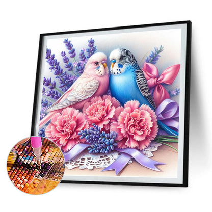 Flowers And Birds - Full Round Drill Diamond Painting 30*30CM